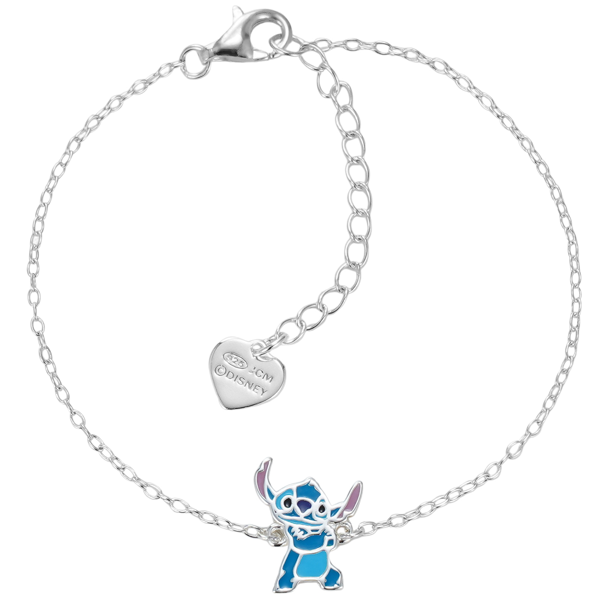 Disney Stitch Sølv armbånd, 17 cm