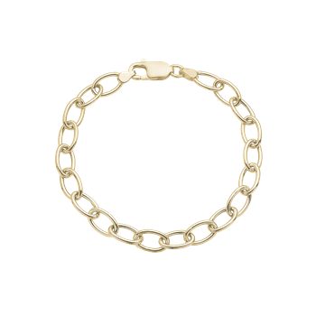 Aagaard's Armbånd, Ovale led, 20cm forg.