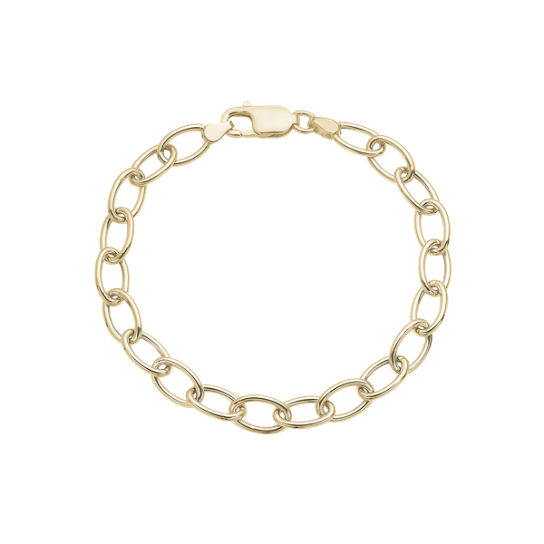 Aagaard\'s Armbånd, Ovale led, 20cm forg.