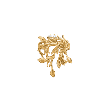 Aagaard's Connections lås forgyldt sølv, Branch