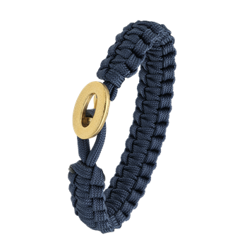 Aagaard's FSTS blåt armbånd m forg lås 06, 18-25 cm