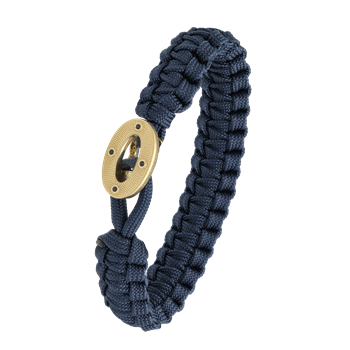 Aagaard's FSTS blåt armbånd m forg lås 07, 18-25 cm