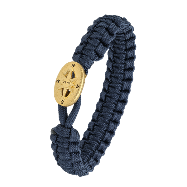 Aagaard\'s FSTS blåt armbånd m forg lås 09