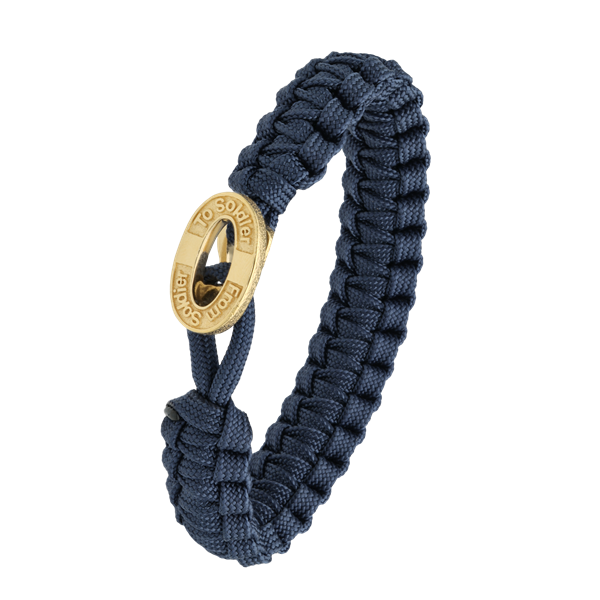 Aagaard\'s FSTS blåt armbånd m forg lås 10