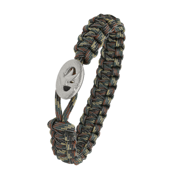 Aagaard\'s FSTS camouflage armbånd m sølv lås 01