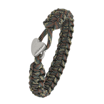 Aagaard's FSTS camouflage armbånd m sølv lås 05