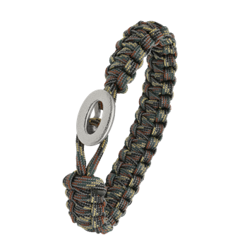 Aagaard's FSTS camouflage armbånd m sølv lås 06