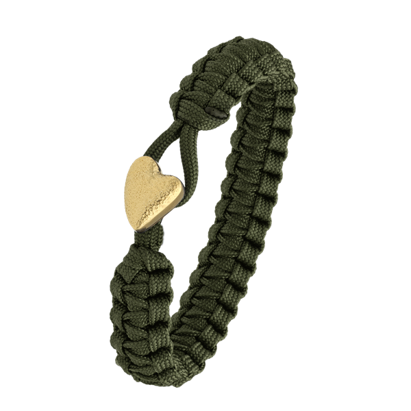 Aagaard\'s FSTS grønt armbånd m forg lås 05