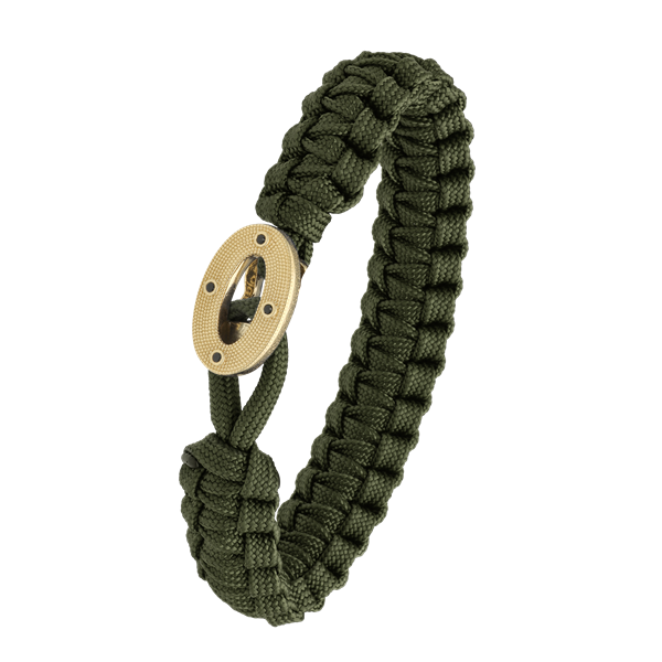 Aagaard\'s FSTS grønt armbånd m forg lås 07