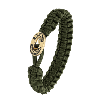 Aagaard's FSTS grønt armbånd m forg lås 11