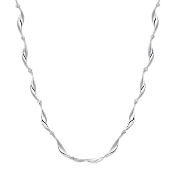 Støvring Design's Sølv collier rhodineret