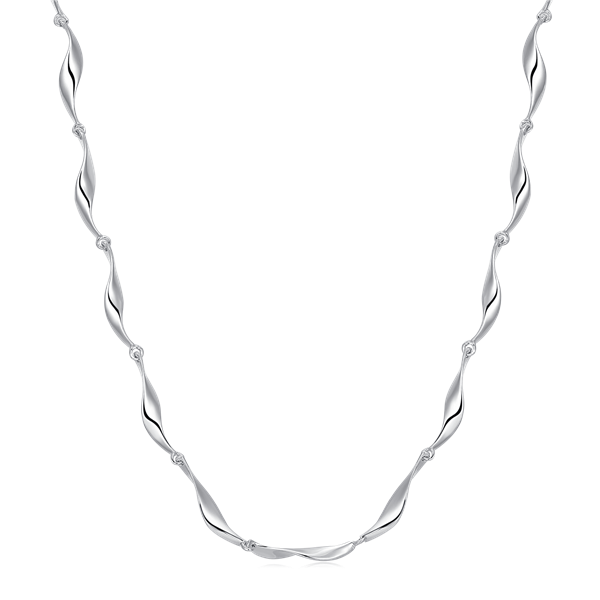 Støvring Design\'s Sølv collier rhodineret