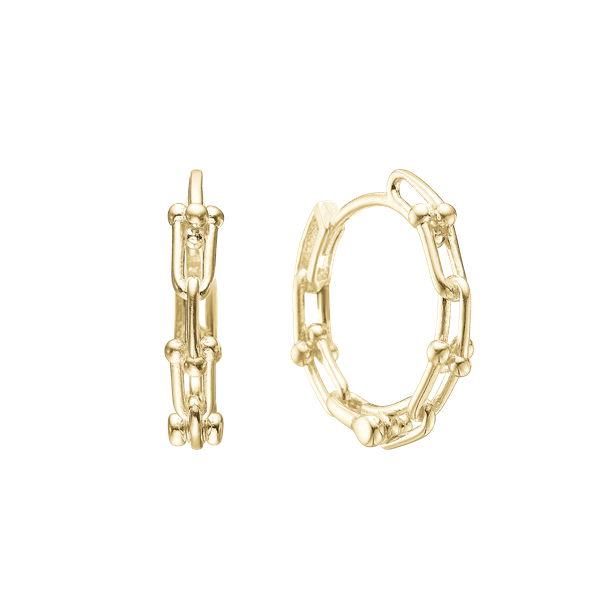 Aagaard\'s Creoler 8kt, led, Ø16 mm