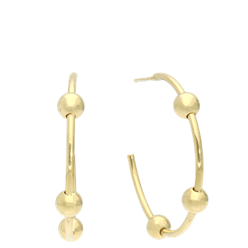 Aagaard's Creoler Ball Hoops