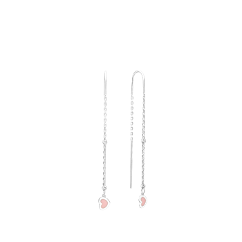 Aagaard's Hjerte hænger ørering sølv