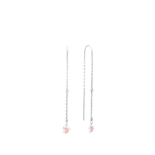 Aagaard\'s Hjerte hænger ørering sølv