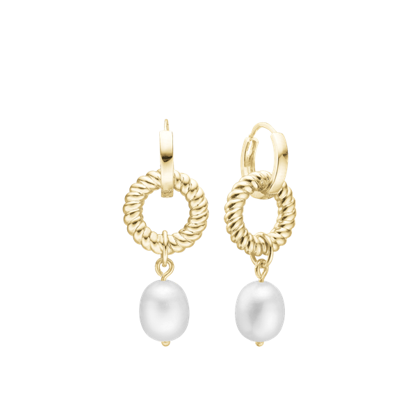 Aagaard\'s Creoler Snoet m/Ferskvandsperle 9mm, for