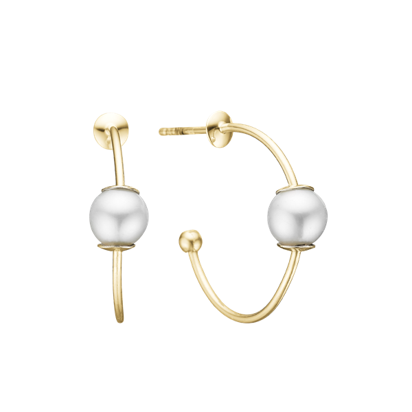 Aagaard\'s Halvcreol m/ferskvandsperle, 23mm forg s