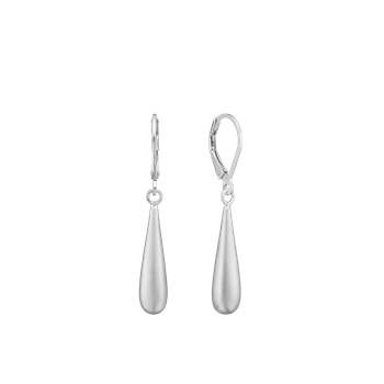 Aagaard's Ørehænger, Drop sandblast, sølv