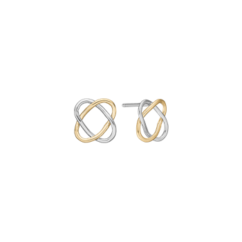Aagaard's Ørestikker, 8k/sølv, Twist