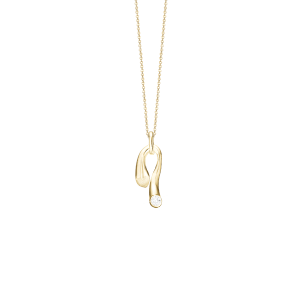 Aagaard\'s Halskæde, 8kt, Hjerte