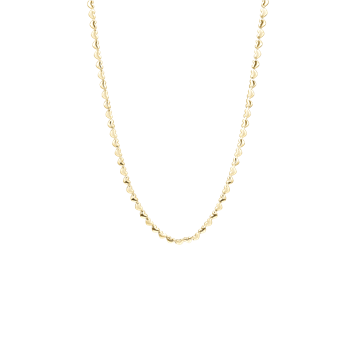 Aagaard's Halskæde 8Kt, Hjerter, 45 cm