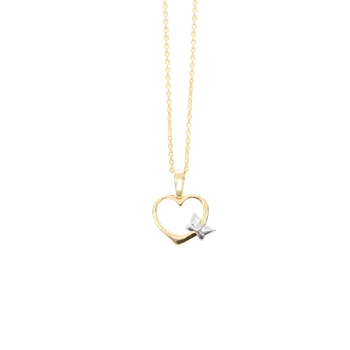 Aagaard's halskæde hjerte 