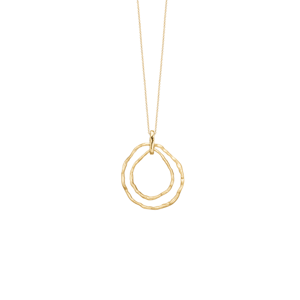 Aagaard\'s Halskæde, To Cirkler,forg sølv