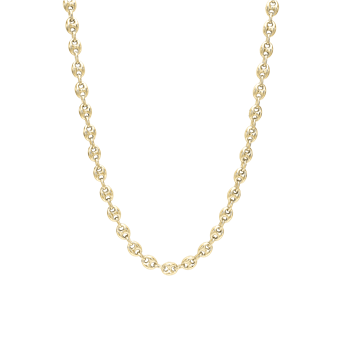 Aagaard's Calabrote halskæde 45 cm, forg. Sølv