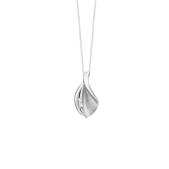 Aagaard's Halskæde m/cz, sølv