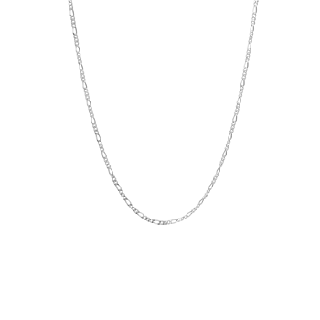 Aagaard's Halskæde, Led, sølv, 55 cm