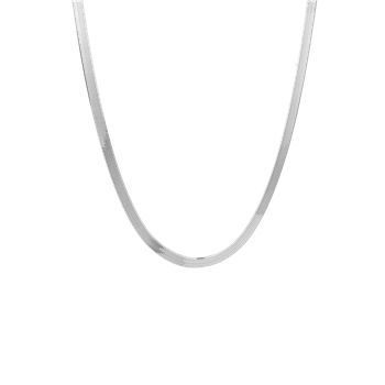 Aagaard's Halskæde, Panzer, sølv, 45cm