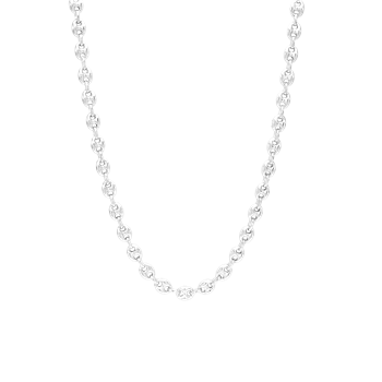 Aagaard's Calabrote halskæde 45 cm, sølv