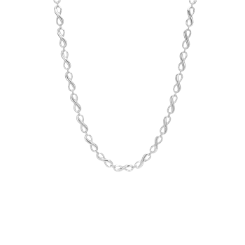 Aagaard's Halskæde Evighedstegn, 45 cm sølv