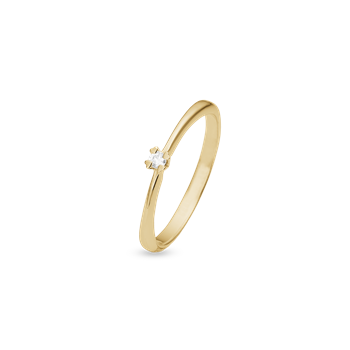Aagaard's MARY Ring 8K LG DIAM 0,03CT W/VS