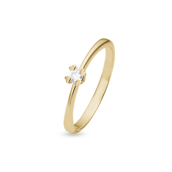 Aagaard's MARY Ring 8K LG DIAM 0,10CT W/VS