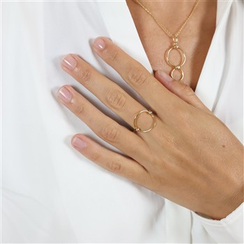 Aagaard's Ring, 8k, dobbelt cirkel