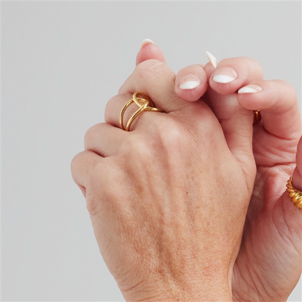 Aagaard\'s Ring, Løkke, forg sølv