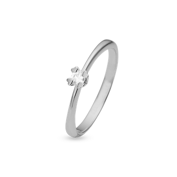 Aagaard's MARY Ring 8K, HV LG DIAM 0,10CT W/VS