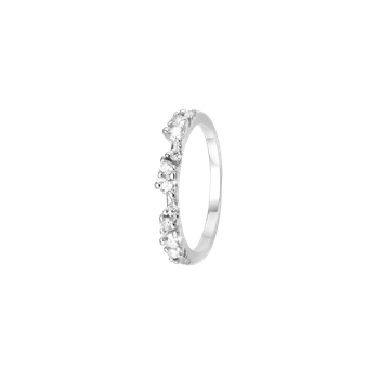 Aagaard's Evig Kærlighed, ring, sølv, 11 CZ