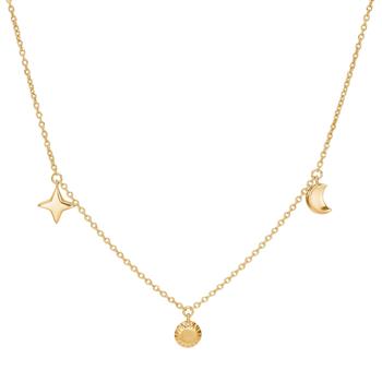 Nordahl's Forgyldt sølv halskæde UNIVERSE52