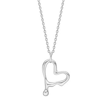 Nordahl's Rhd. sølv halskæde FLUID52