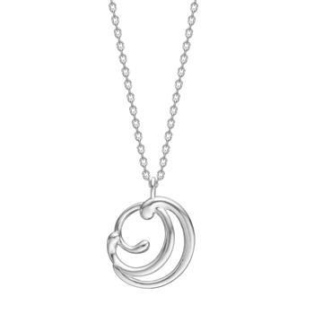 Nordahl's Rhd. sølv halskæde AURA52