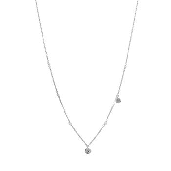 Nordahl's Rhd. sølv halskæde RIPPLES52