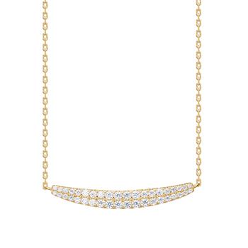 Joanli Nor's Forgyldt sølv halskæde RUNANOR