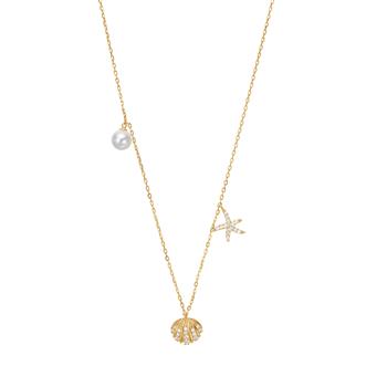 Joanli Nor's Forgyldt sølv halskæde SELINANOR