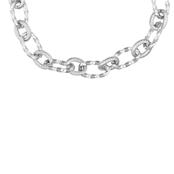 Blicher Fuglsang's Halskæde i stål Chunky