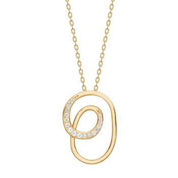 Joanli Nor's Forgyldt sølv halskæde RUELLENOR