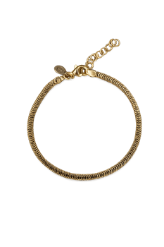 L&G's Armbånd sølv forgyldt sildeben