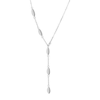 Nordahl's Rhd. sølv halskæde LEAVES52